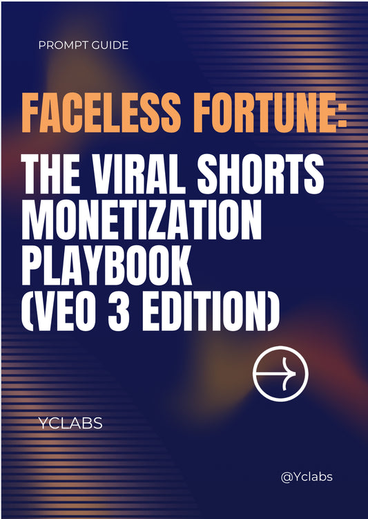 🎬 Monetization Guide Using VEO 3 (Faceless Short-Form Strategy)